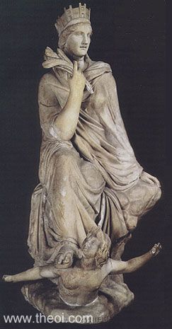 Tyche of Antioch | Greco-Roman marble statue from Rome | Vatican Museums, Vatican City