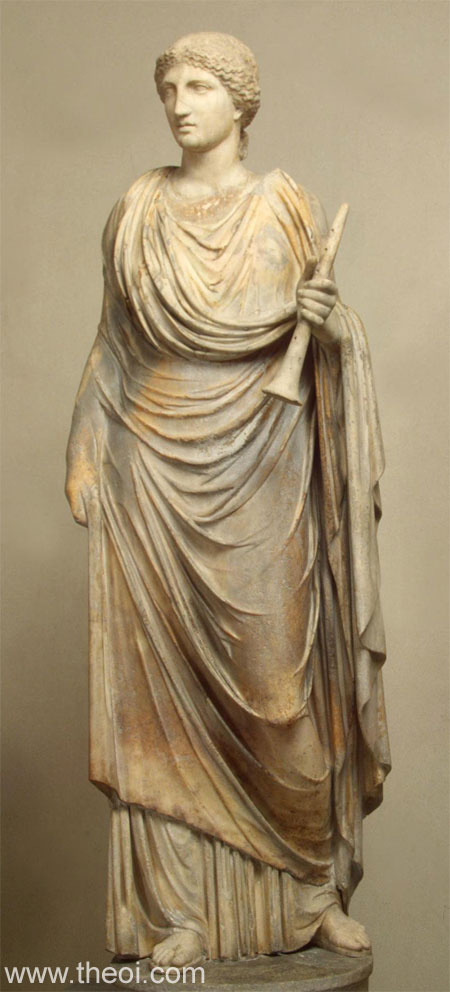 Muse Euterpe | Greco-Roman statue