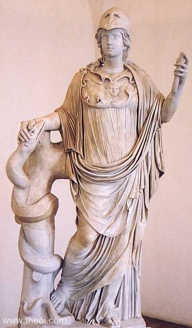 Pallas Athena | Greco-Roman marble statue | National Roman Museum, Rome