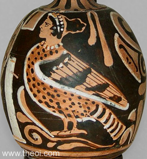 siren greek mythology bird