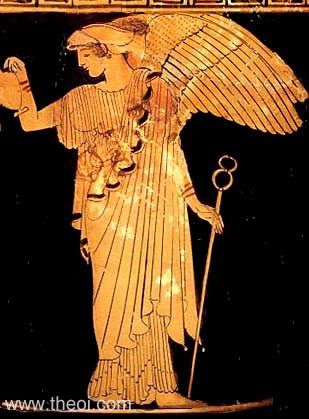 greek winged goddess