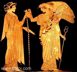 iris greek goddess symbol