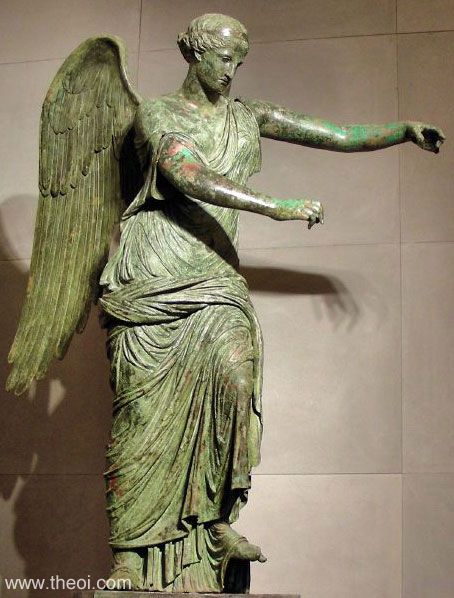Exclusivo Caso Wardian Ficticio NIKE - Greek Goddess of Victory (Roman Victoria)