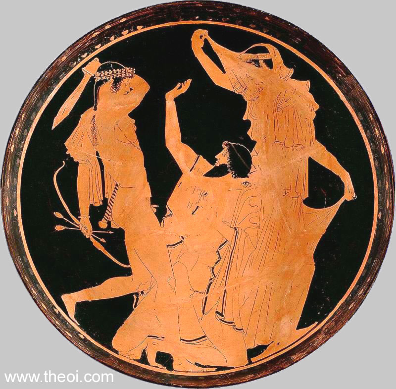 leto greek mythology painting