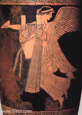 greek winged goddess of victory