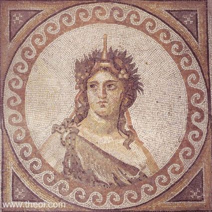 dionysus symbol thyrsus